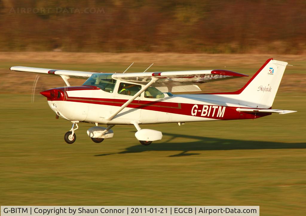 G-BITM, 1981 Reims F172P Skyhawk C/N F17202046, Barton resident