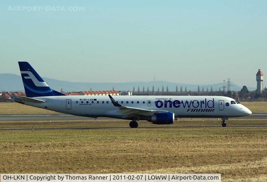 OH-LKN, 2009 Embraer 190LR (ERJ-190-100LR) C/N 19000252, Finnair Embraer ERJ-190
