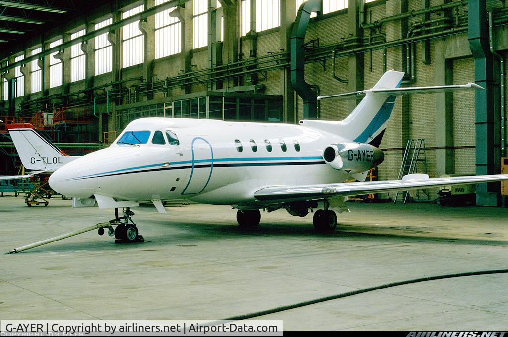 G-AYER, 1970 Hawker Siddeley HS.125 Series 403B C/N 25238, hs125