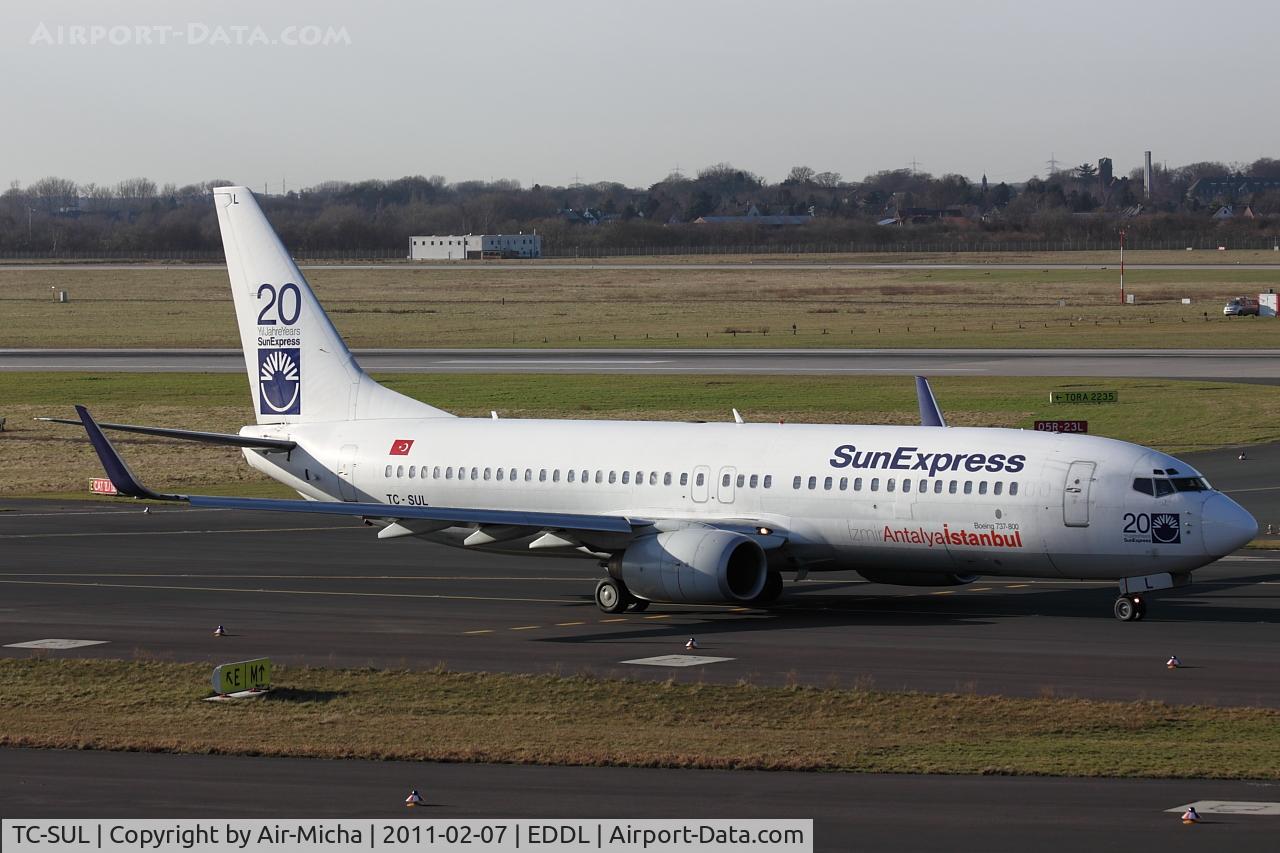 TC-SUL, 1998 Boeing 737-85F C/N 28822, SunExpress