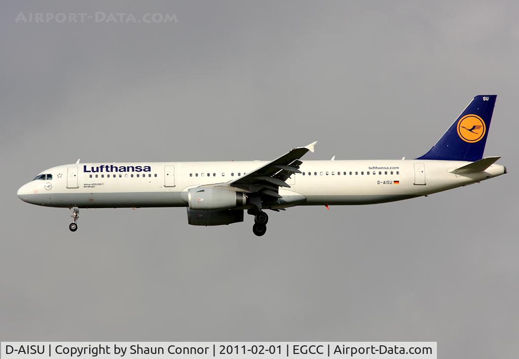 D-AISU, 2009 Airbus A321-231 C/N 4016, Lufthansa.