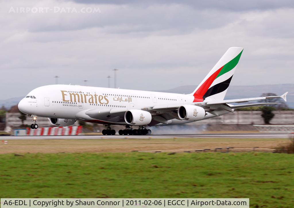 A6-EDL, 2010 Airbus A380-861 C/N 046, Emirates.