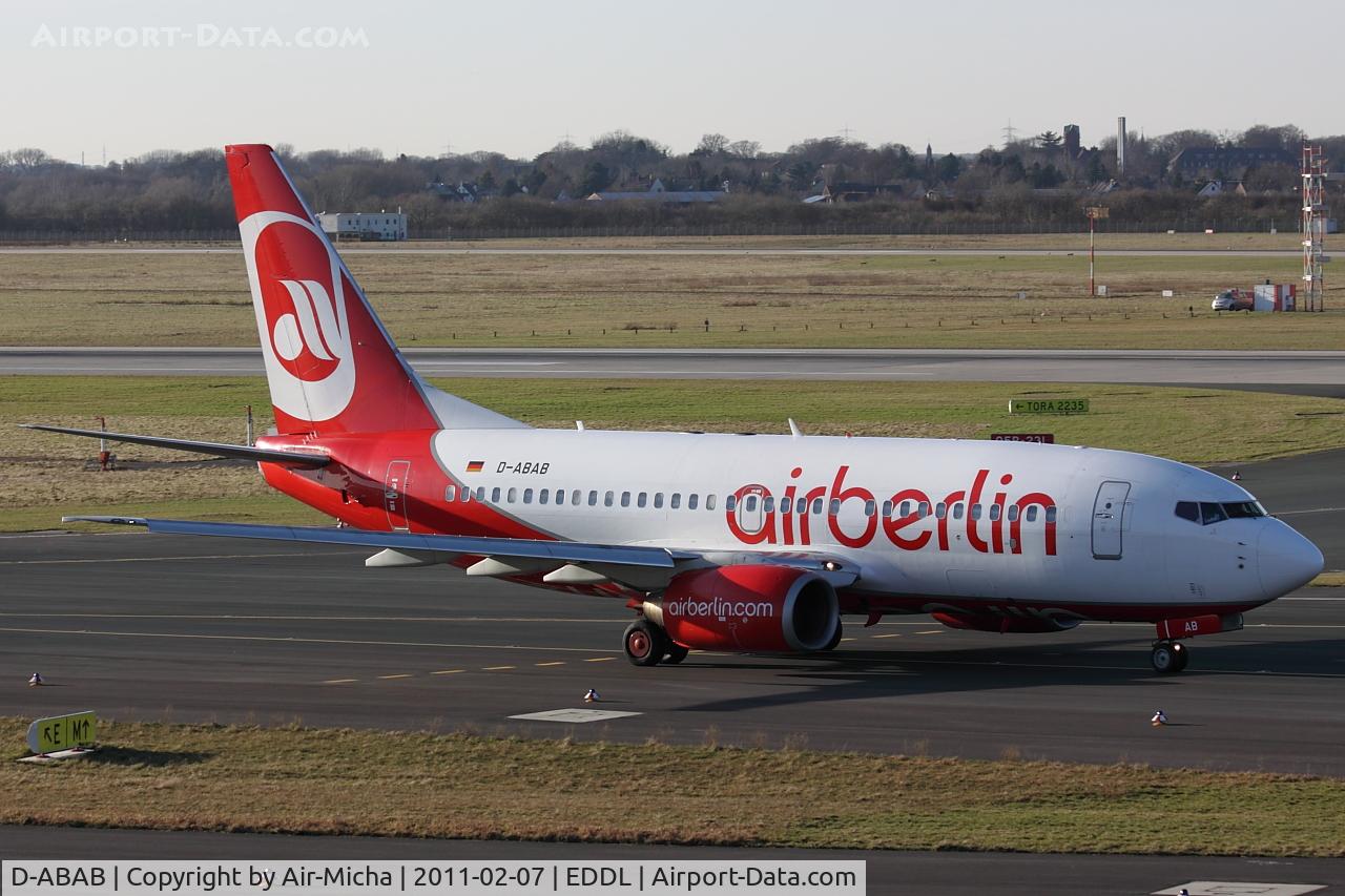 D-ABAB, 2001 Boeing 737-76Q C/N 30277, Air Berlin