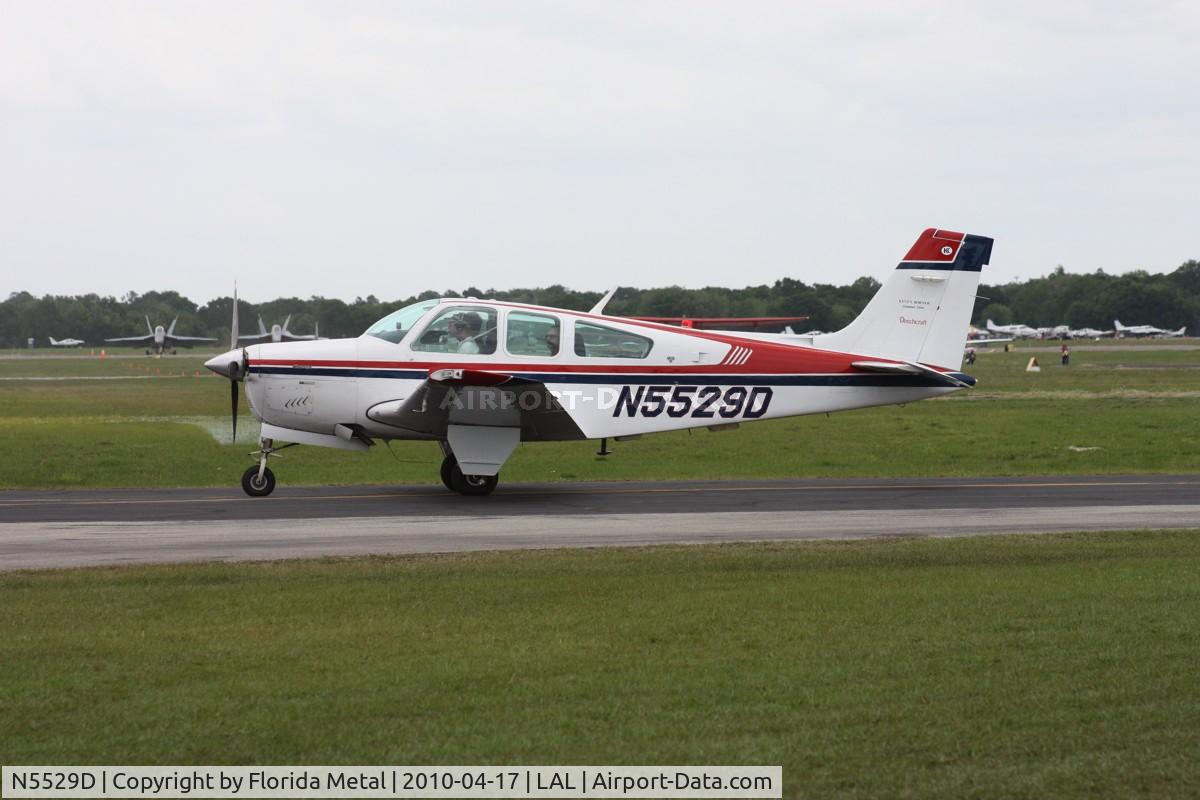 N5529D, 1989 Beech F33A Bonanza C/N CE-1403, Beech F33A