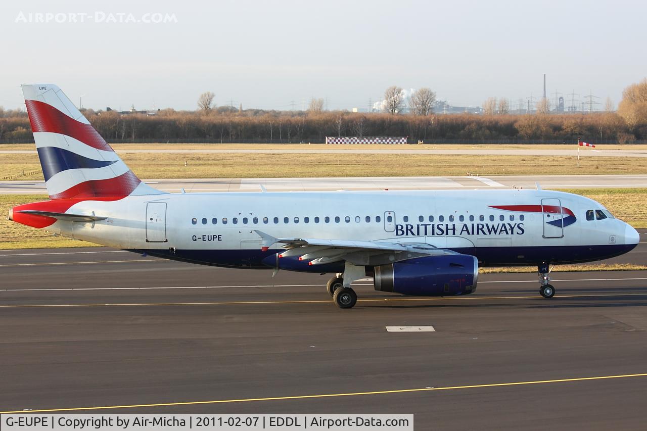 G-EUPE, 2000 Airbus A319-131 C/N 1193, British Airways