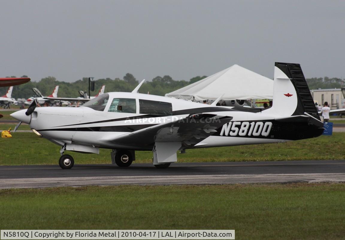 N5810Q, 1985 Mooney M20K C/N 25-0882, Mooney M20K