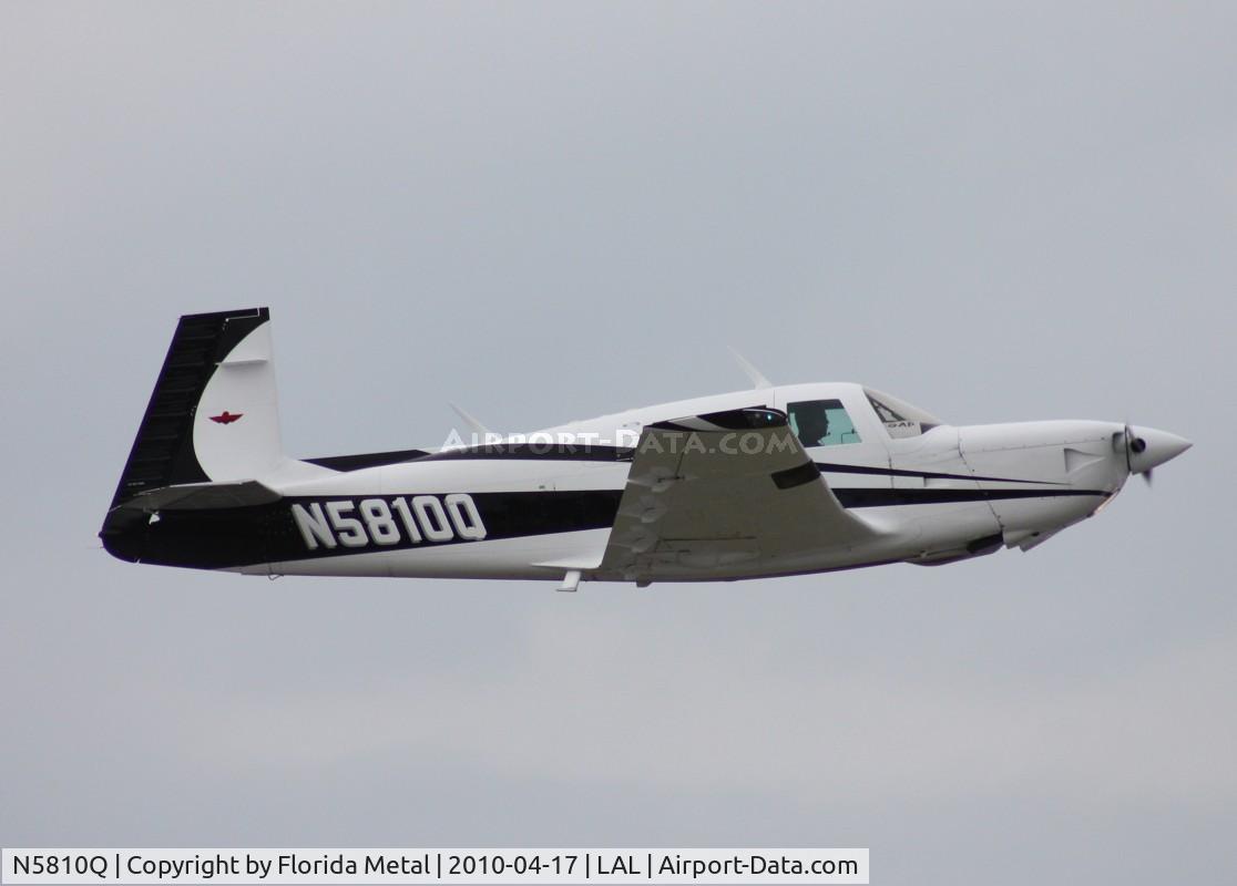 N5810Q, 1985 Mooney M20K C/N 25-0882, M20K