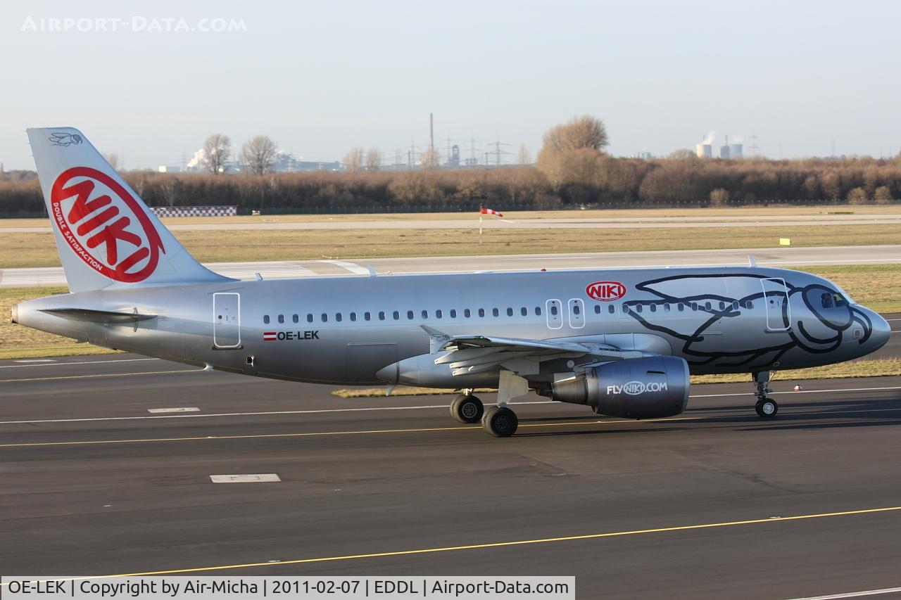 OE-LEK, 2007 Airbus A319-112 C/N 3019, Niki, Airbus A319-112, CN: 3019, Name: Tango