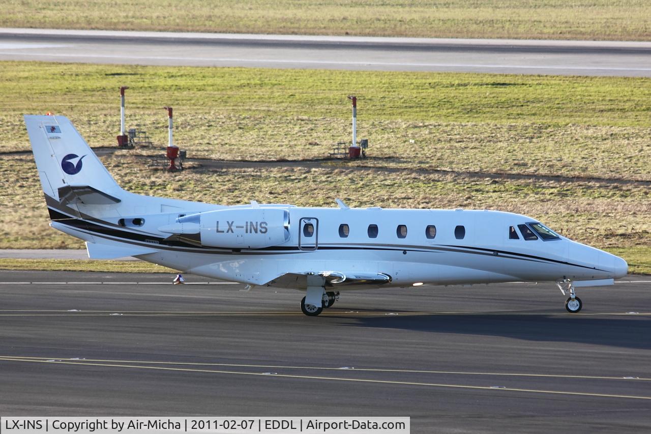 LX-INS, 2007 Cessna 560 Citation Excel C/N 560-5727, Luxaviation