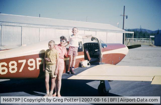N6879P, 1960 Piper PA-24-250 Comanche C/N 24-2015, N6879P shortly after delivery circa 1960