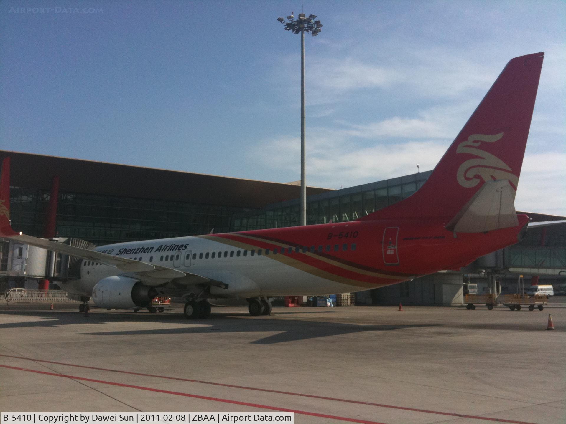 B-5410, 2008 Boeing 737-8AL C/N 35088, @ZBAA