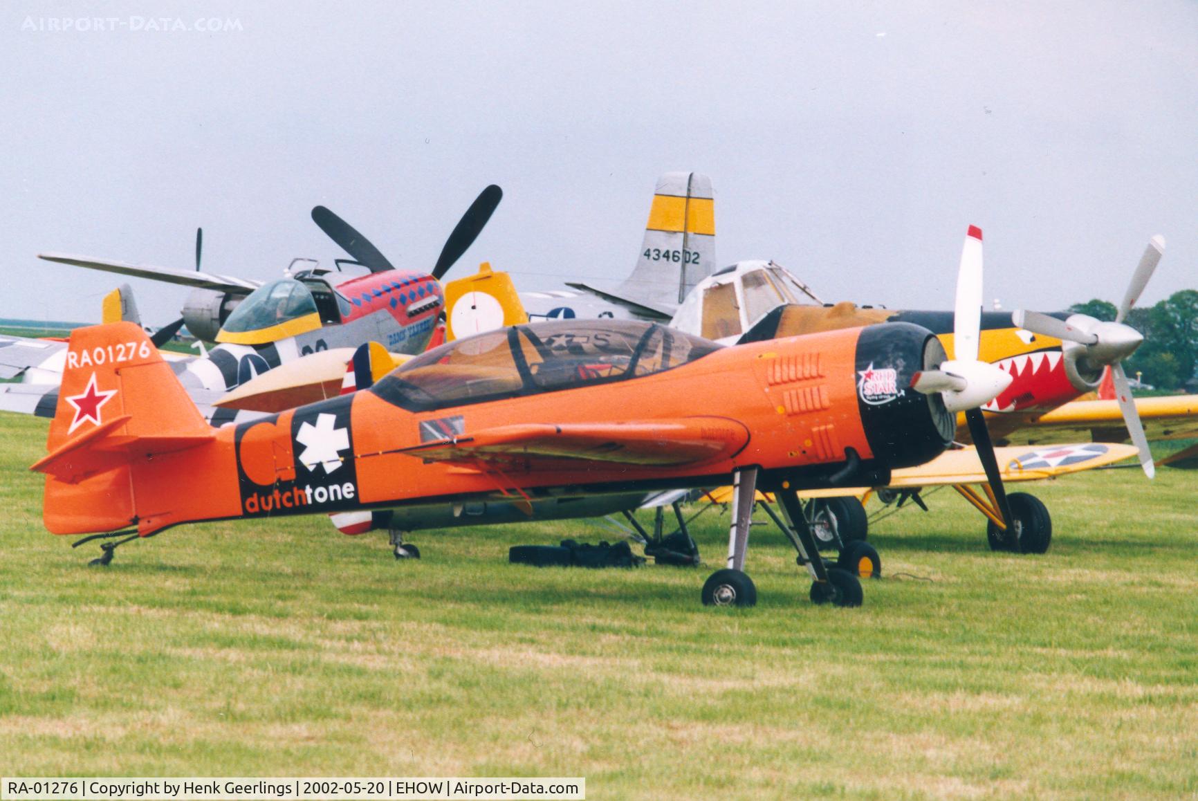 RA-01276, Sukhoi Su-29 C/N 90-02, Oostwold Air Show , 20 may 2002.
Plane crashed during Air show at De Kooy Navy base on 07 june 2002