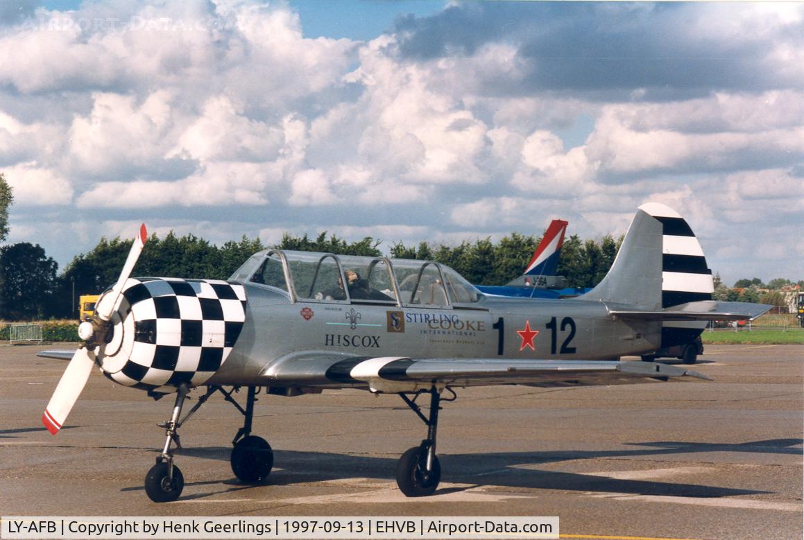 LY-AFB, Yakovlev Yak-52 C/N 822610, Valkenburg Naval Airbase