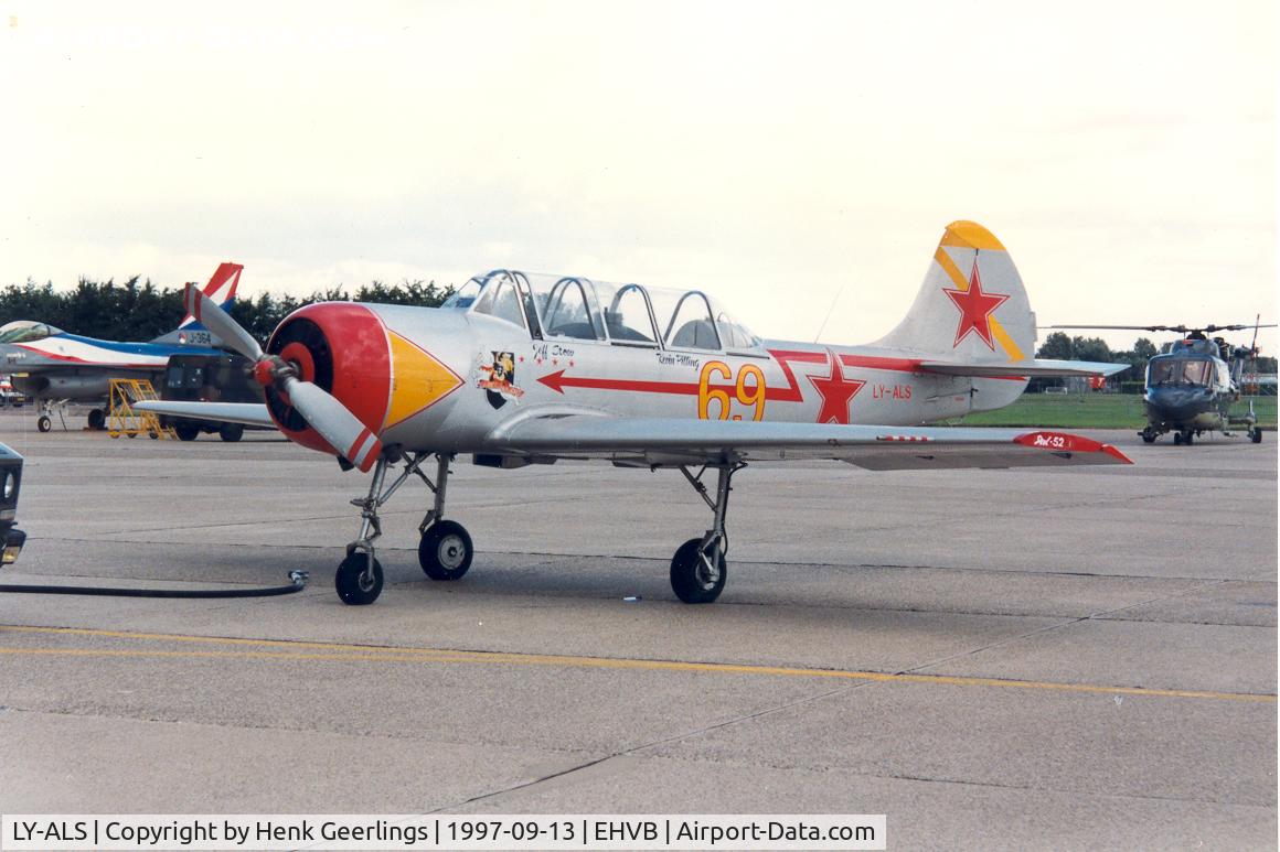 LY-ALS, Bacau Yak-52 C/N 855509, Valkenburg Naval Airbase