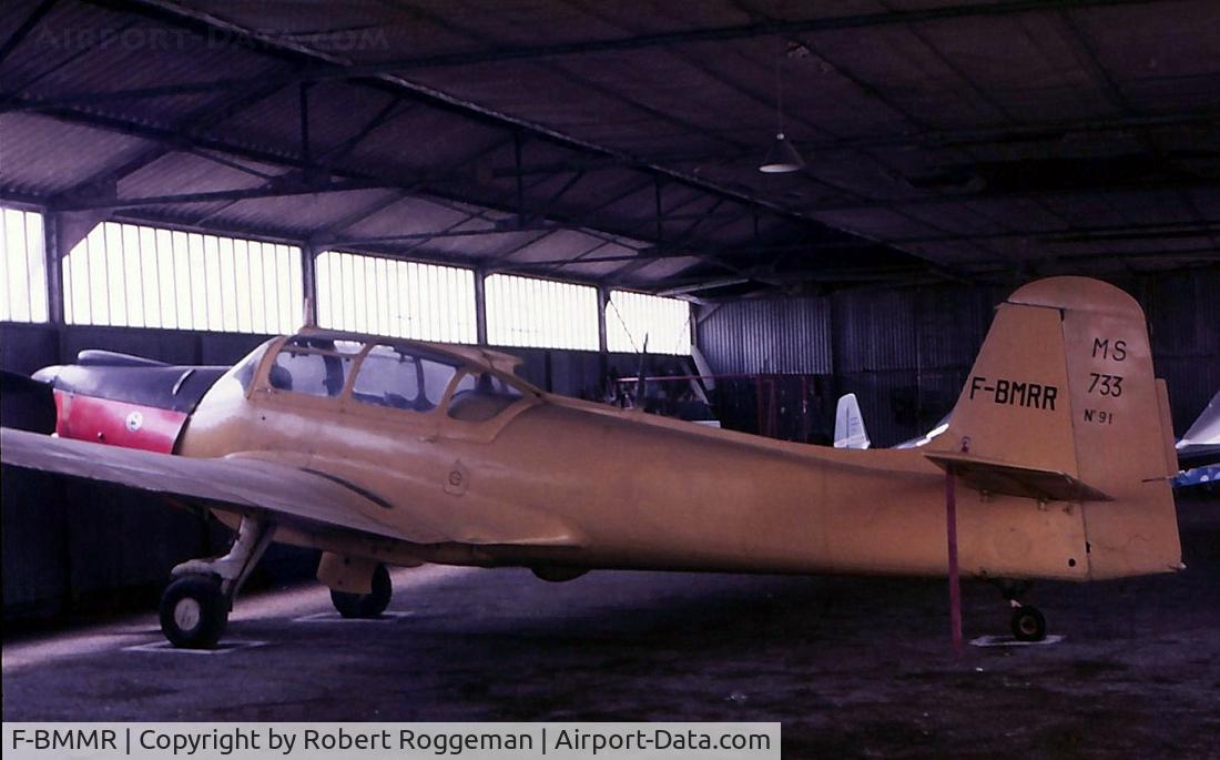 F-BMMR, Morane-Saulnier MS-733 Alcyon C/N 100, Late 1960's.
Somewhere in France.
