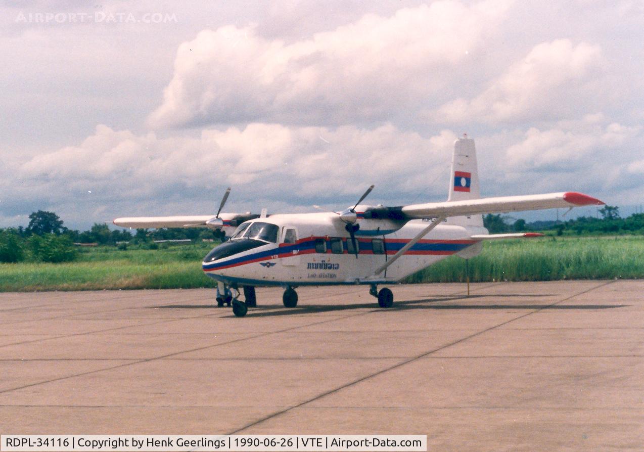RDPL-34116, Yunshuji Y12 C/N Not found RDPL-34116, Lao Aviation