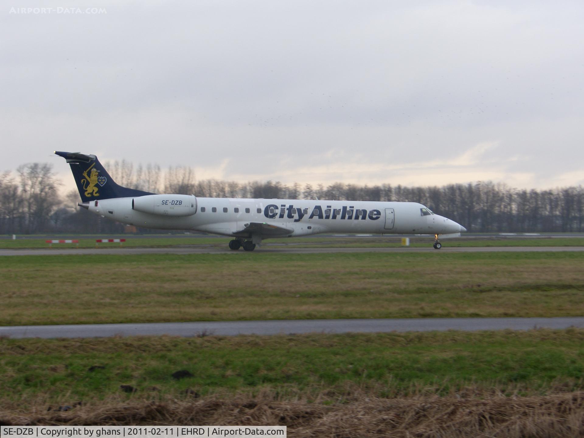 SE-DZB, 1999 Embraer EMB-145EP (ERJ-145EP) C/N 145113, From LKPR to ESGG