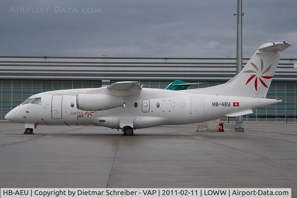 HB-AEU, 2002 Fairchild Dornier 328-300 328JET C/N 3199, Swiss Jet Dornier 328Jet