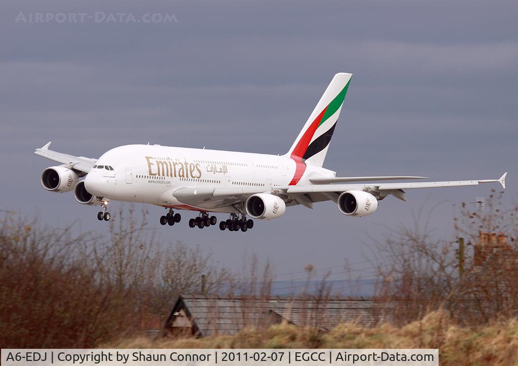 A6-EDJ, 2006 Airbus A380-861 C/N 009, Emirates.
