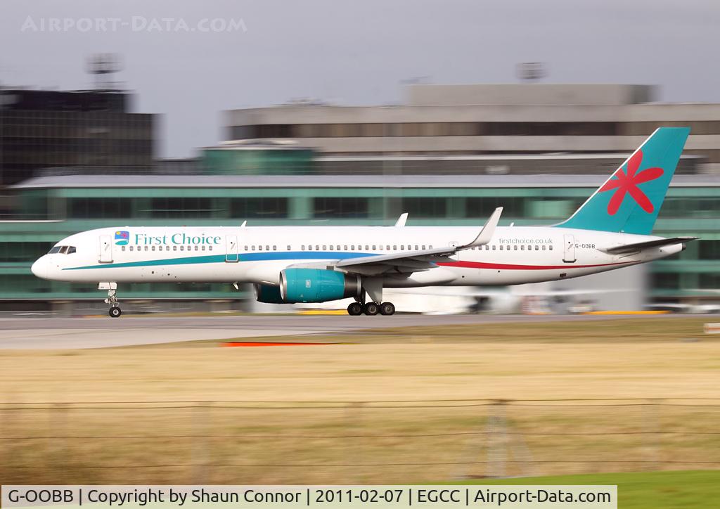G-OOBB, 2000 Boeing 757-26N C/N 32447, Thomson. First Choice Airways scheme.