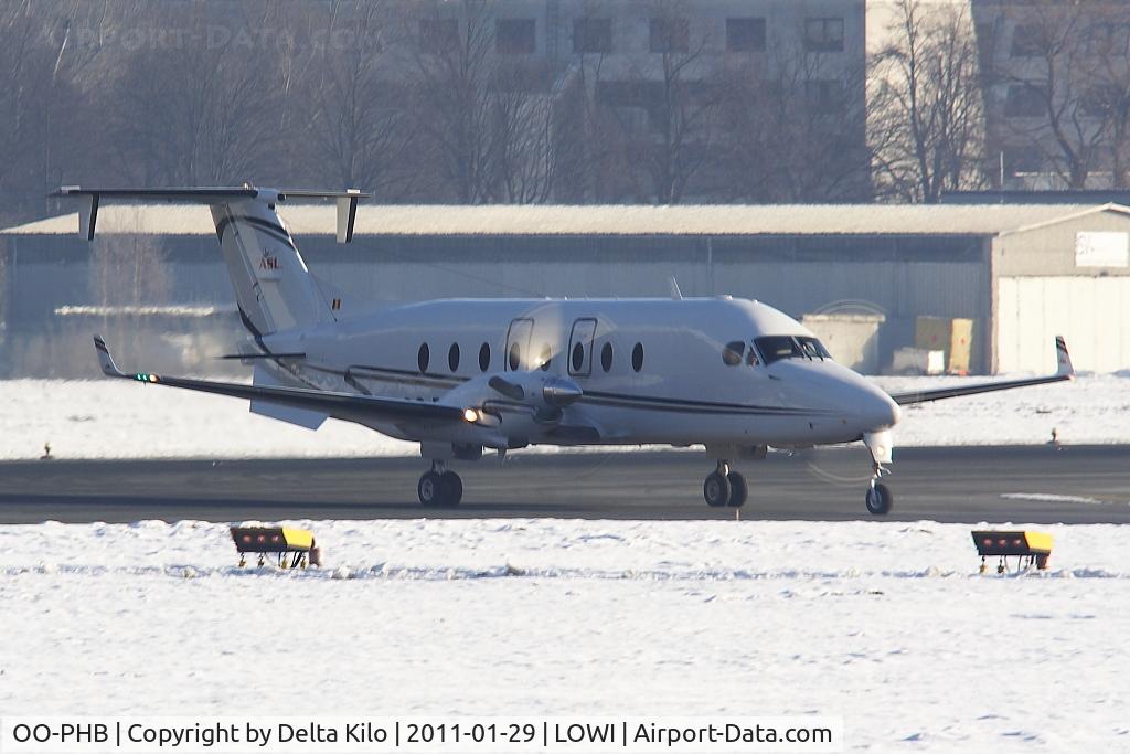 OO-PHB, 1994 Beech 1900D C/N UE-106, Air Service Liege (ASL)