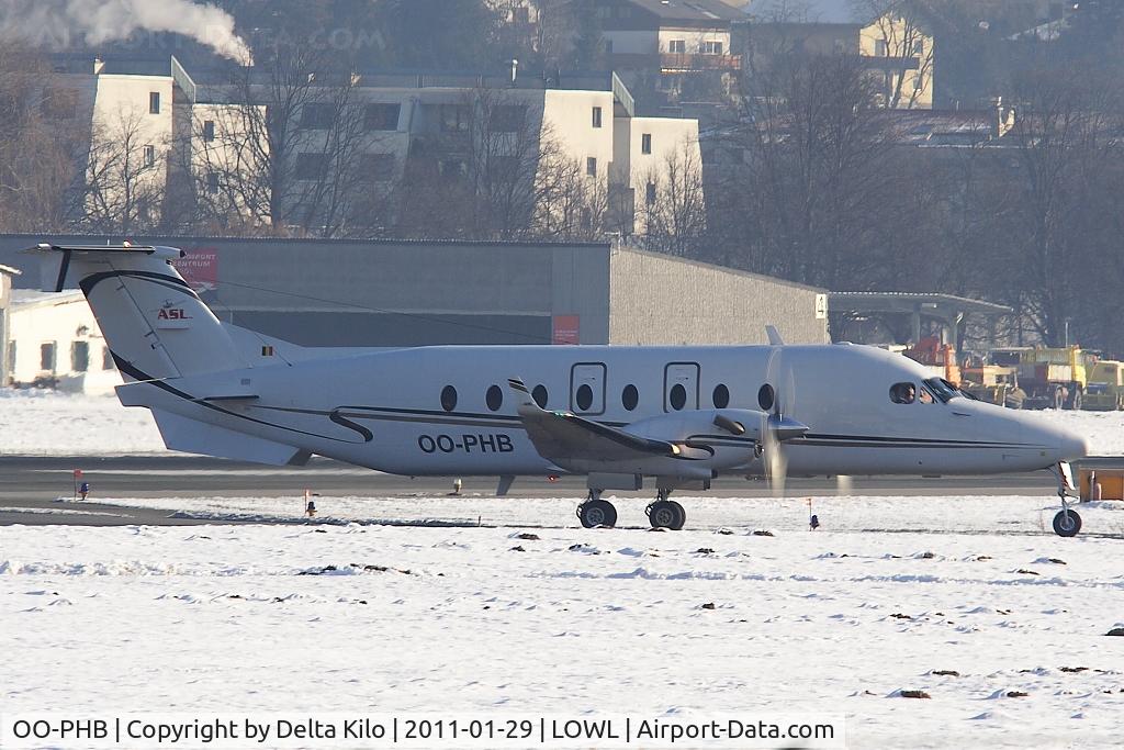 OO-PHB, 1994 Beech 1900D C/N UE-106, Air Service Liege (ASL)
