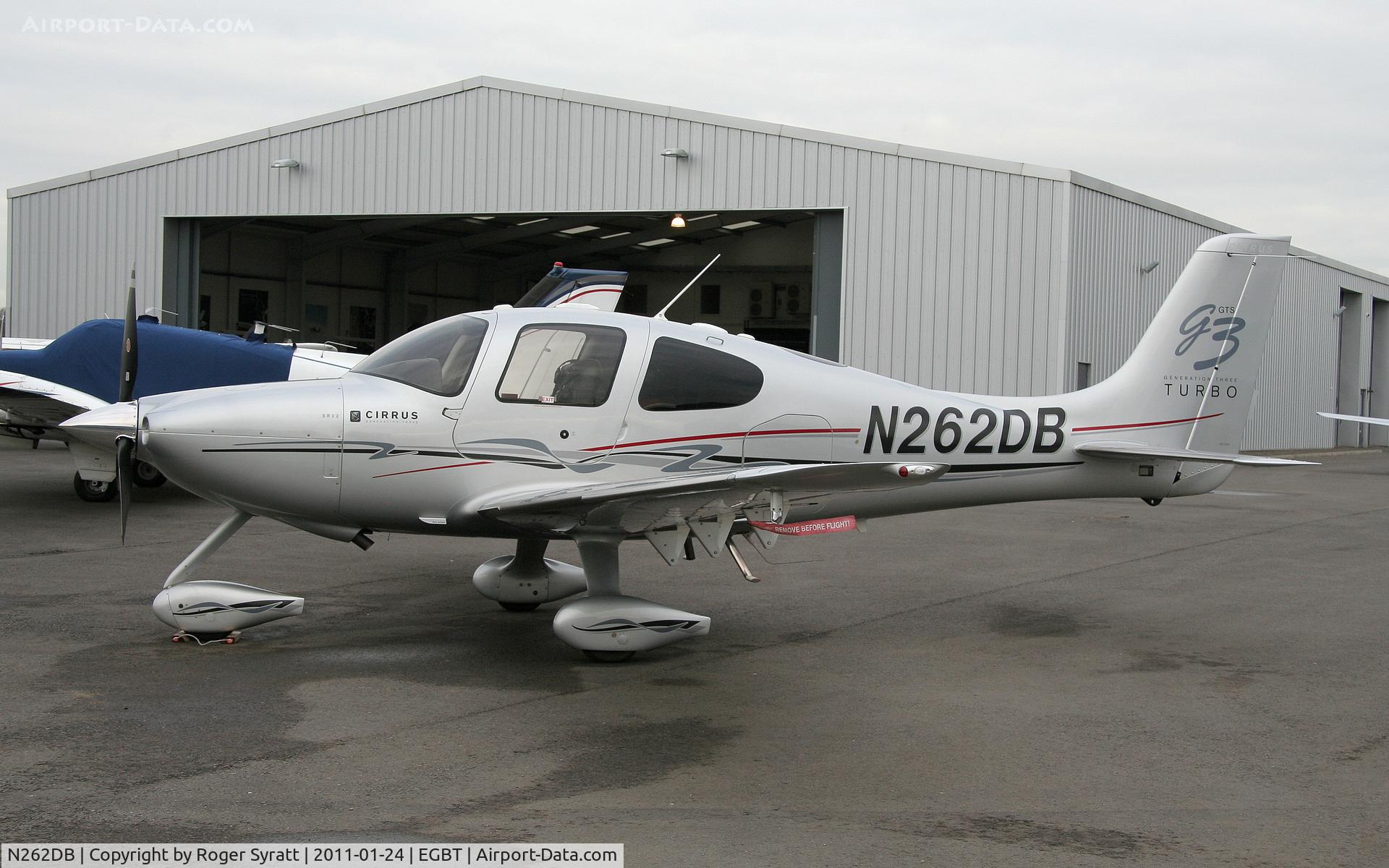 N262DB, 2008 Cirrus SR22 G3 GTS Turbo C/N 2915, Cirrus Design Corp SR22-G3 GTS Turbo