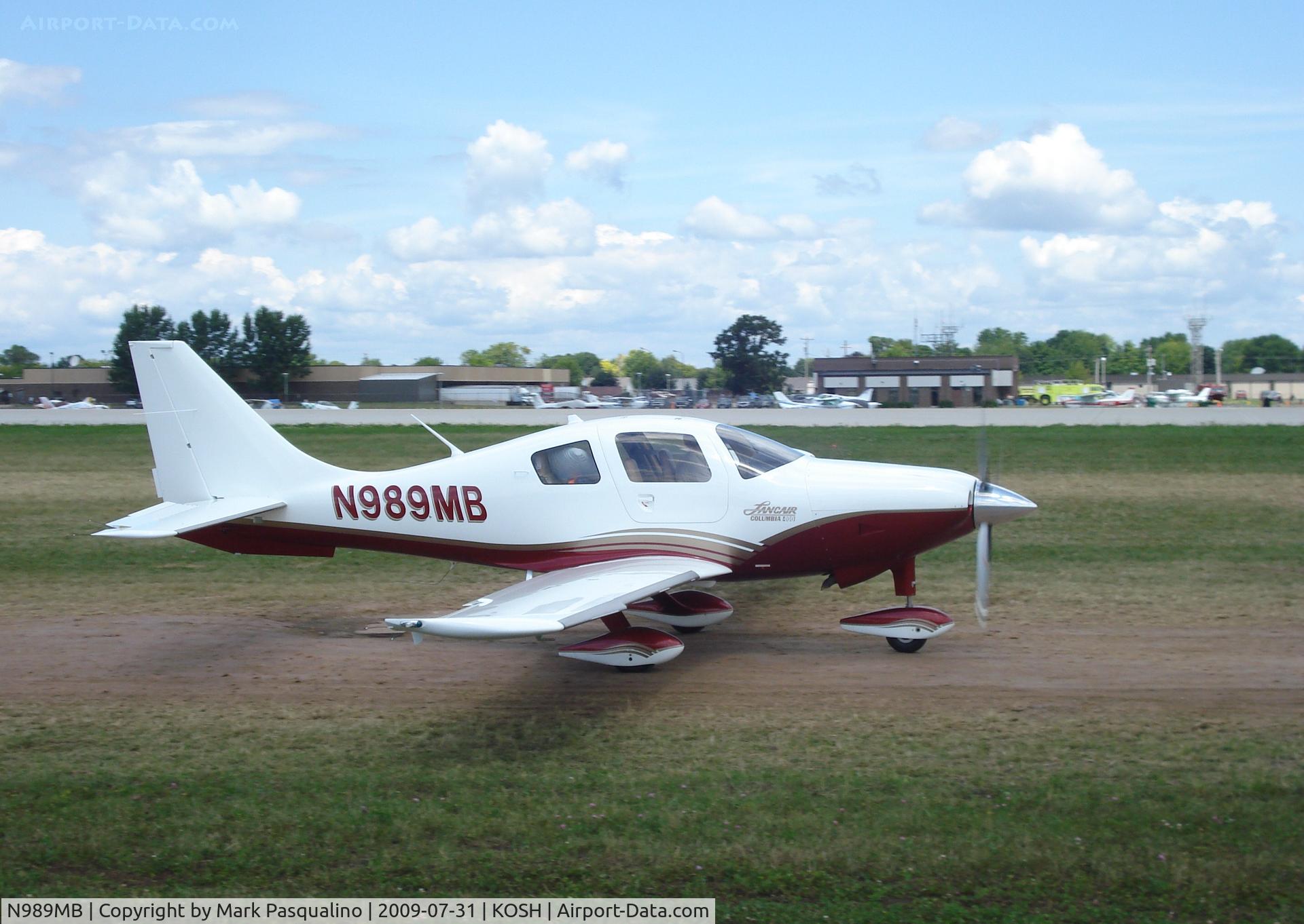 N989MB, 2005 Lancair LC41-550FG C/N 41058, Lancair LC41-550FG