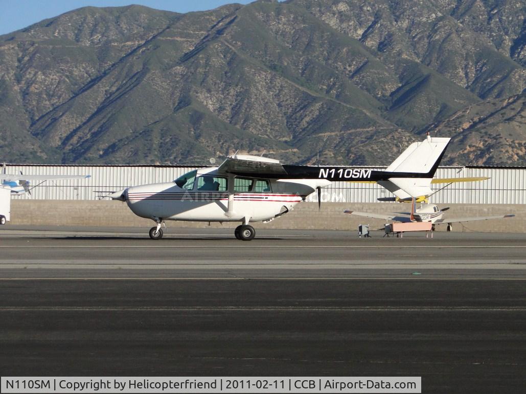 N110SM, 1964 Cessna 337 Super Skymaster C/N 337-0023, Picking up speed for lift off