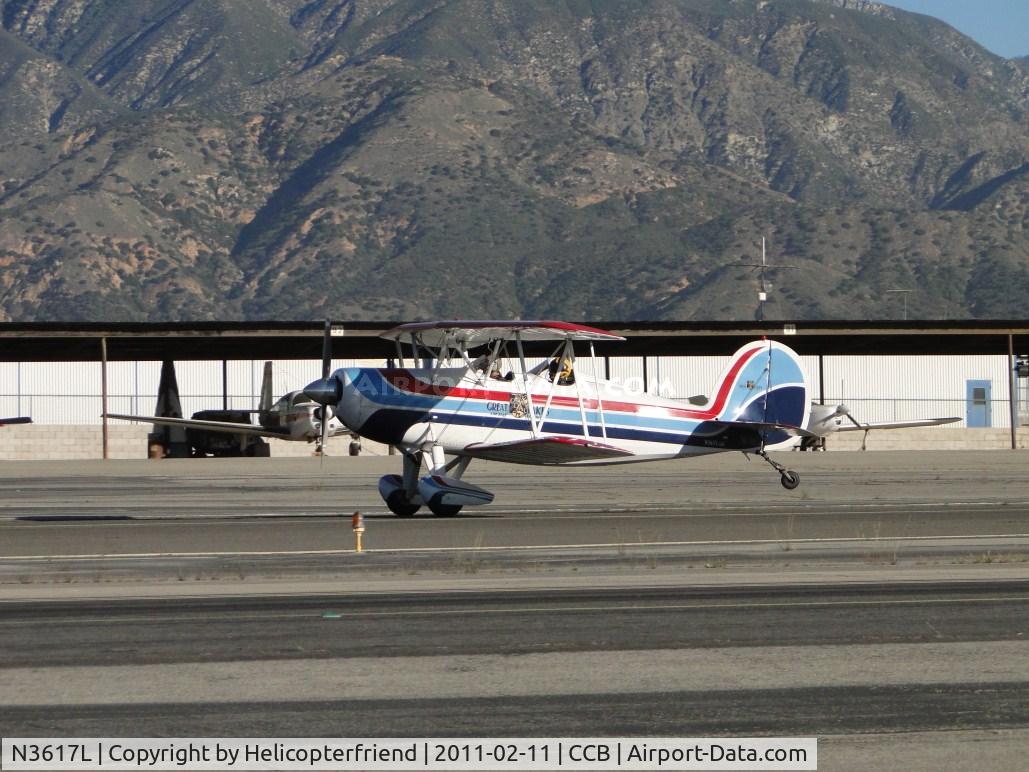 N3617L, 1978 Great Lakes 2T-1A-2 Sport Trainer C/N 0815, Touching down