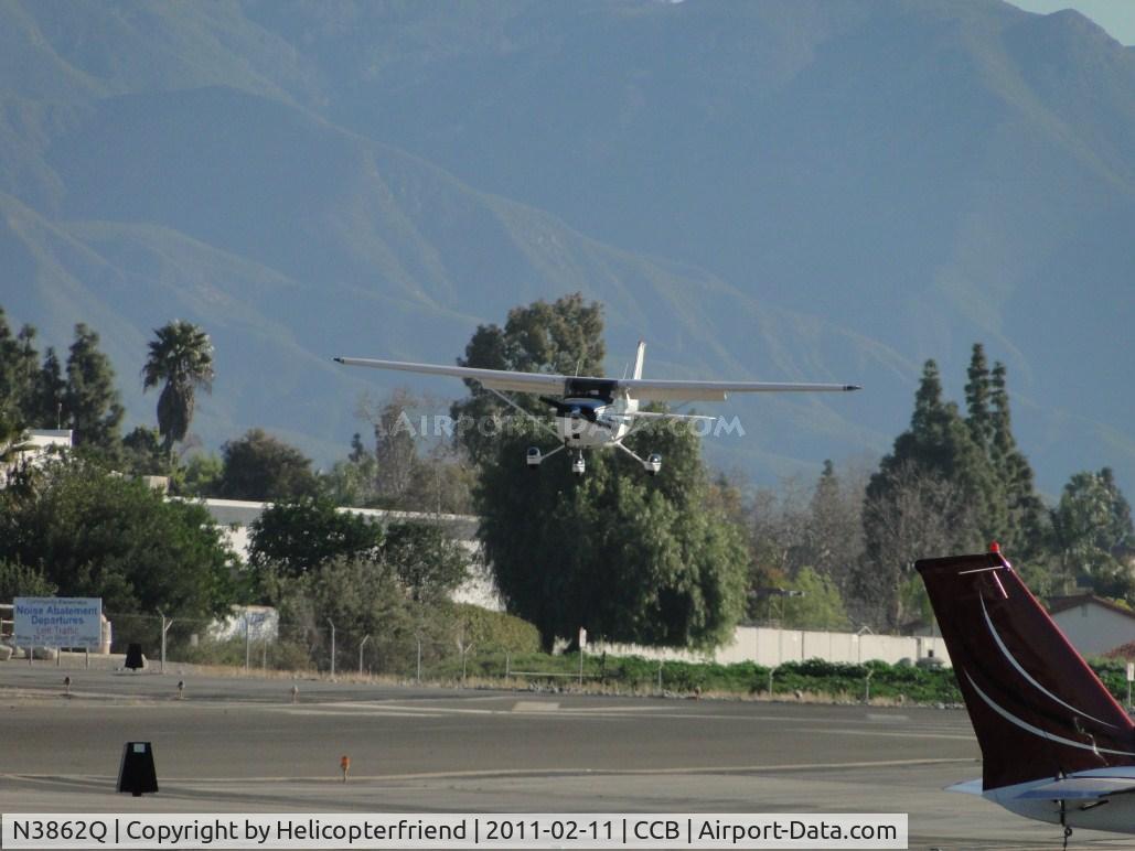 N3862Q, 1971 Cessna 172L C/N 17259962, 4th ship from formation over the numbers