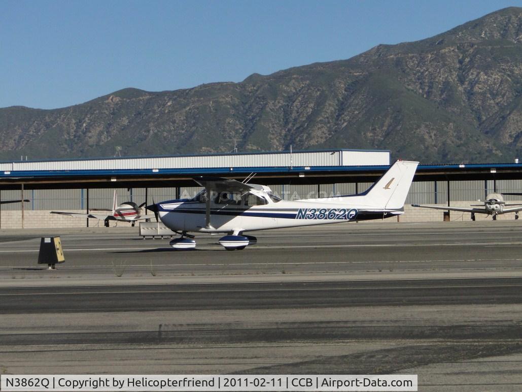 N3862Q, 1971 Cessna 172L C/N 17259962, Down and rolling out
