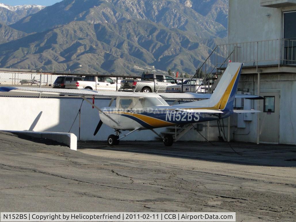 N152BS, 1979 Cessna 152 C/N 15283553, Parked next to the instrument shop