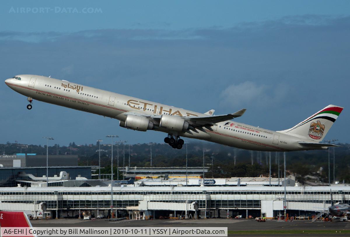 A6-EHI, 2008 Airbus A340-642X C/N 929, back to where it doesnt rain