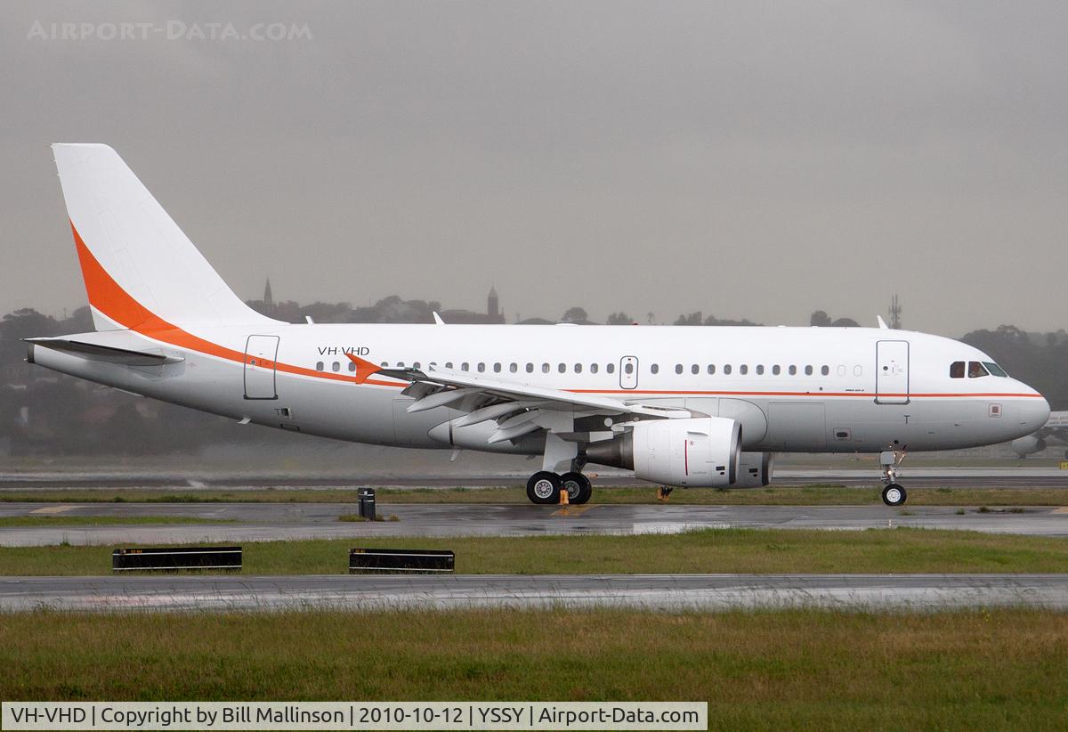 VH-VHD, 2003 Airbus A319-115LR C/N 1999, Operated by Sky Traders for the Australian Government on behalf of Australian Antarctic Services
