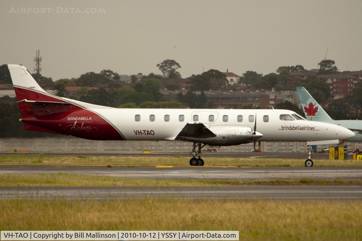 VH-TAO, 1982 Fairchild Swearingen SA-227AC Metro III C/N AC-513, down before a heavy rain hit