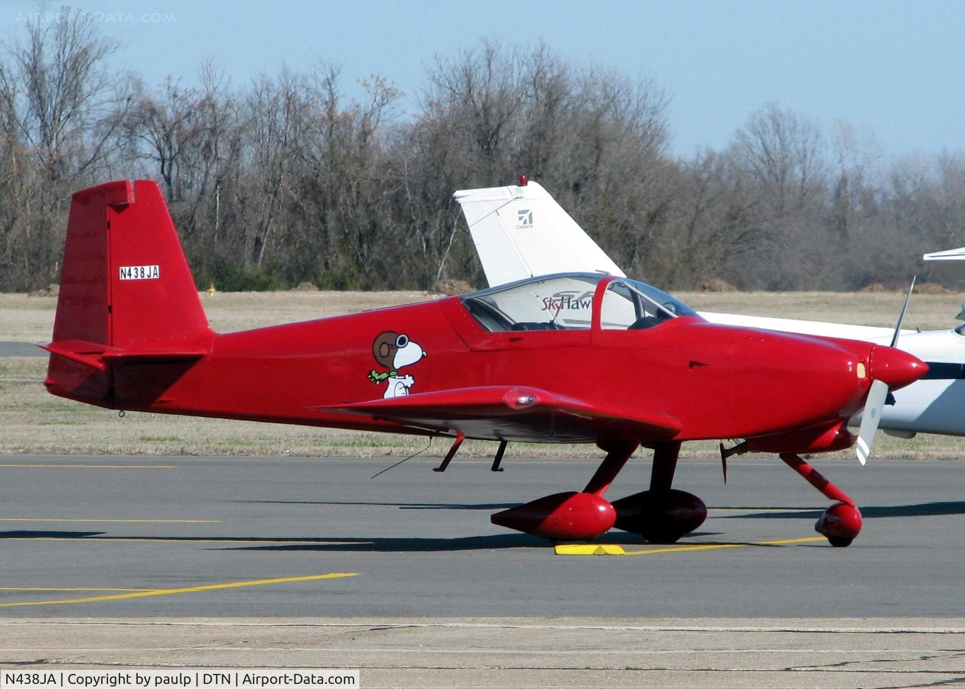 N438JA, 2007 Vans RV-7A C/N 70998, At Downtown Shreveport.