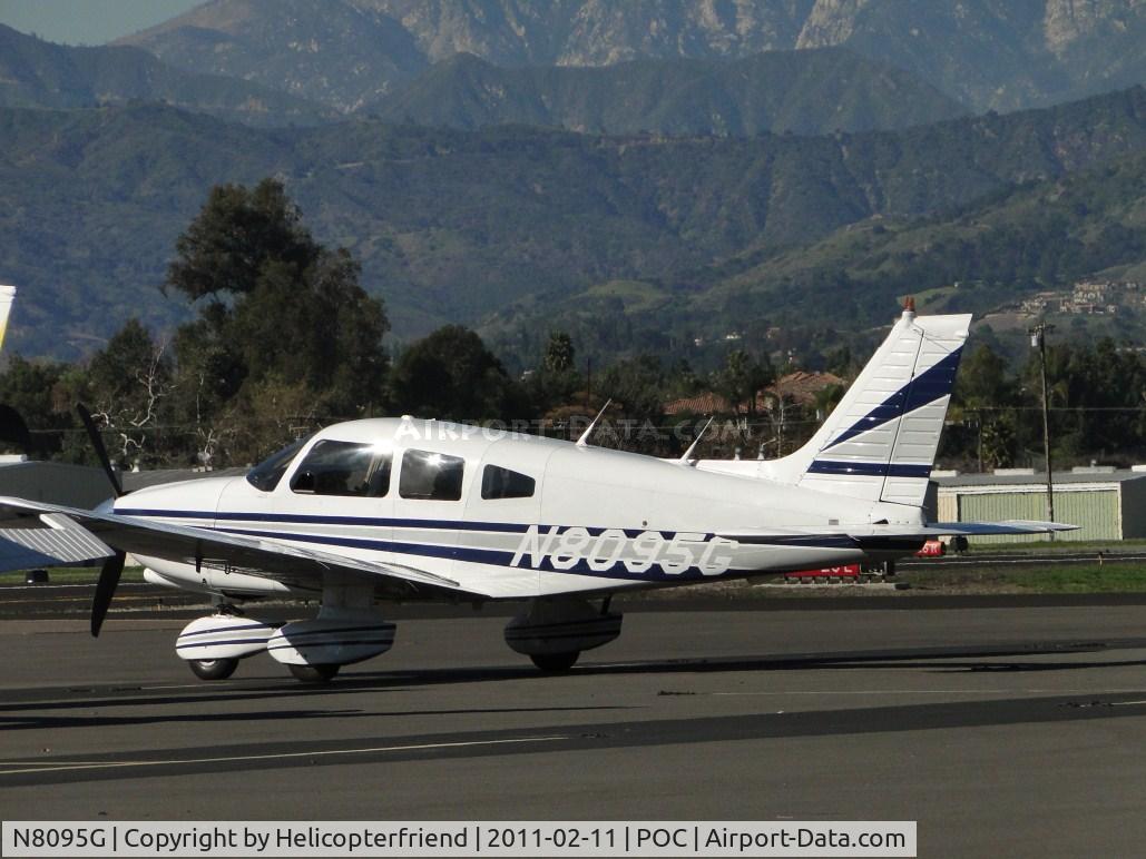 N8095G, 1979 Piper PA-28-236 Dakota C/N 28-7911330, Parked in transient parking