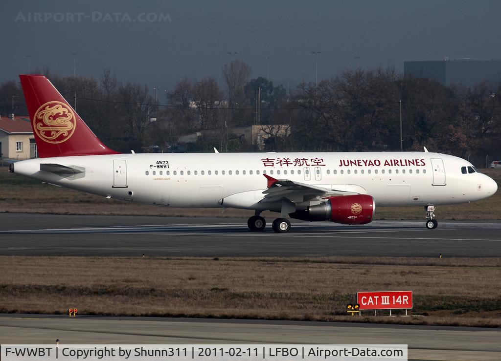 F-WWBT, 2010 Airbus A320-214 C/N 4573, C/n 4573 - To be B-6736