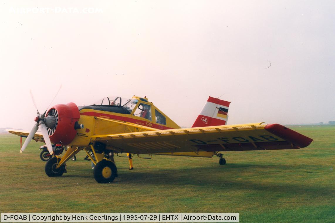 D-FOAB, 1978 PZL-Okecie PZL-106AR/2M Kruk C/N 48040, Texel Air Show 1995