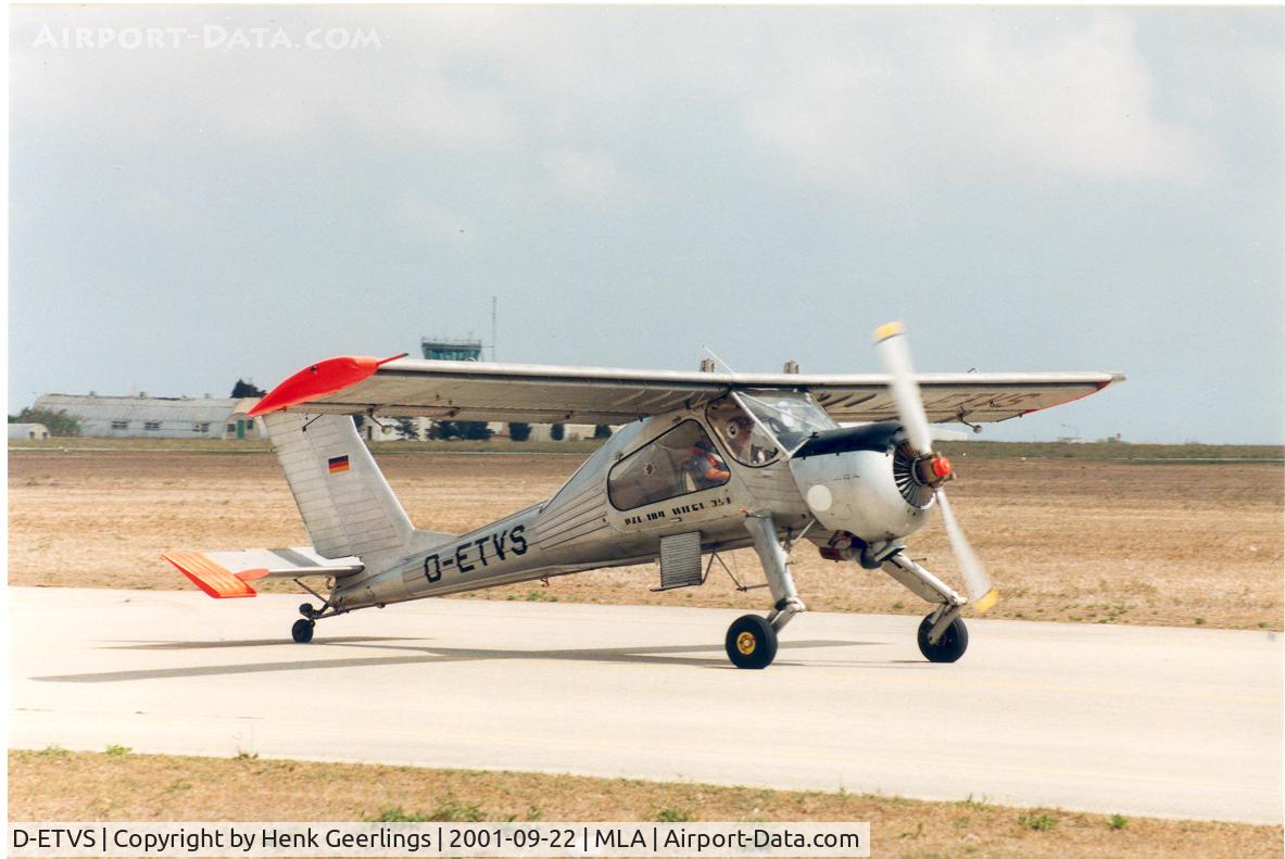 D-ETVS, 1975 PZL-Okecie PZL-104 Wilga 35 C/N 74025, Malta Air Show 2001