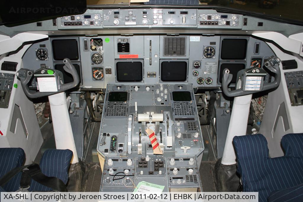XA-SHL, 1991 Fokker 100 (F-28-0100) C/N 11337, .