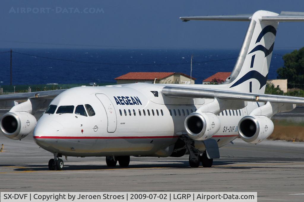 SX-DVF, 2000 British Aerospace Avro 146-RJ100 C/N E3375, .