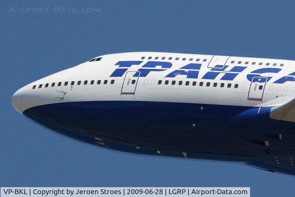 VP-BKL, 1998 Boeing 747-444 C/N 28468, .