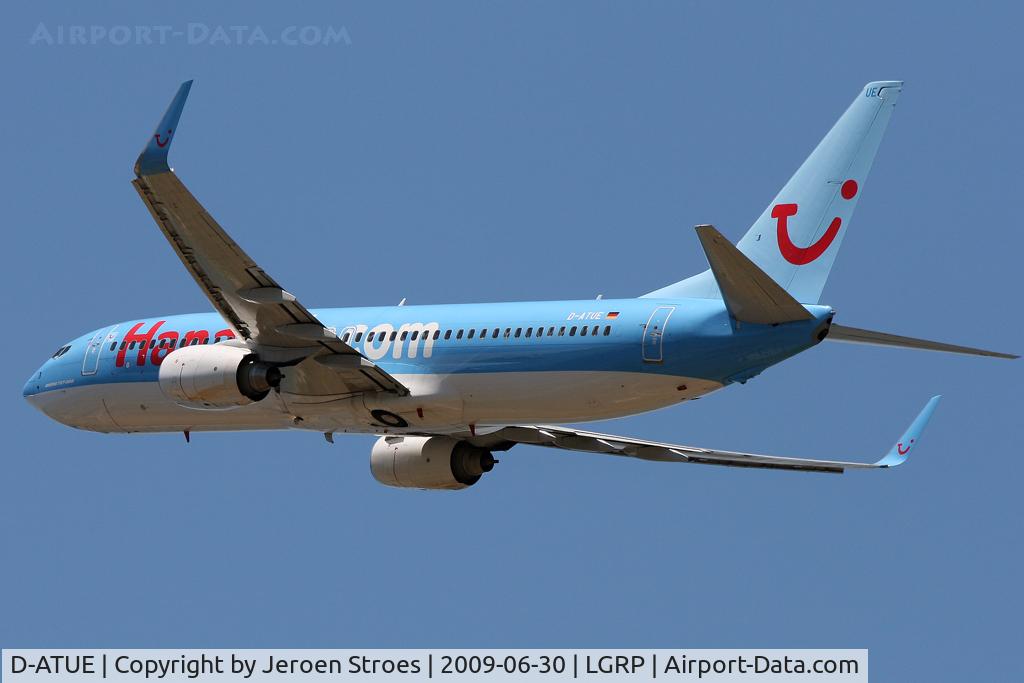 D-ATUE, 2006 Boeing 737-8K5 C/N 34686, .