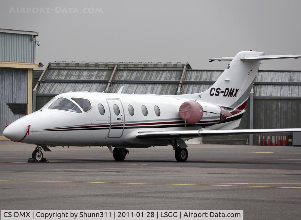 CS-DMX, 2008 Hawker Beechcraft 400A Beechjet Beechjet C/N RK-555, Parked at the General Aviation area...