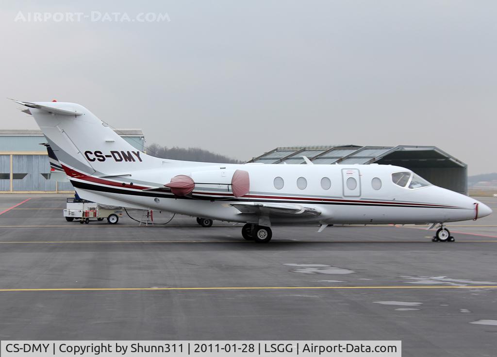 CS-DMY, 2008 Hawker Beechcraft 400A Beechjet Beechjet C/N RK-556, Parked at the General Aviation area...