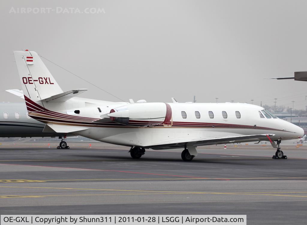 OE-GXL, 2001 Cessna 560XL Citation Excel C/N 560-5154, Parked at the General Aviation area...