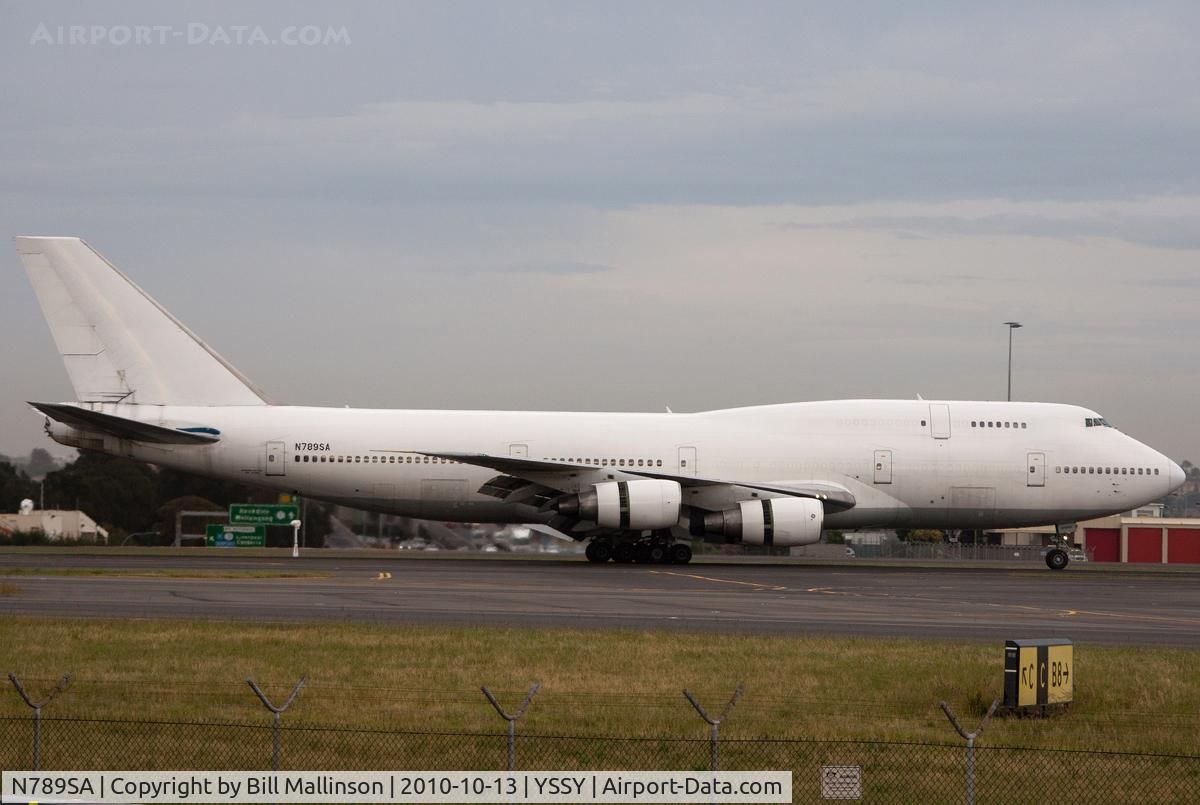 N789SA, 1985 Boeing 747-341 C/N 23394, in on 16L