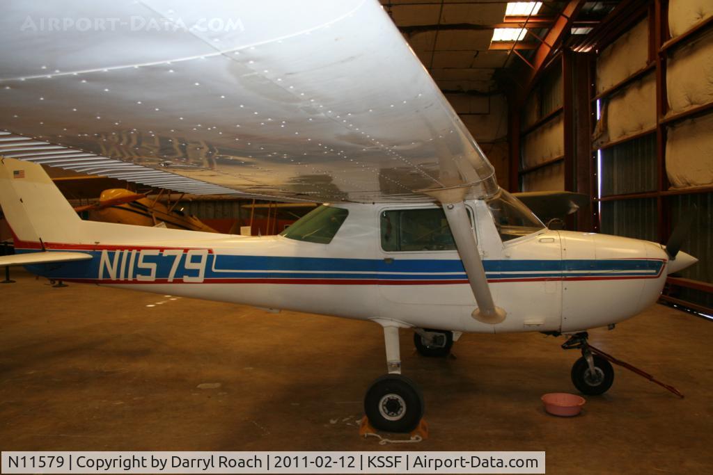 N11579, 1973 Cessna 150L C/N 15075536, Another C150 owned by the museum.
